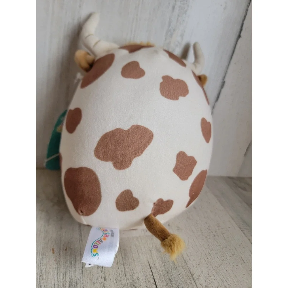Squishmallow cow Alonzo longhorn animal toy plush zoo home decor farm